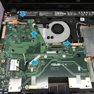 ASUS・X551M メモリ不足によるメモリの増設 安城市のお客様の修理事例