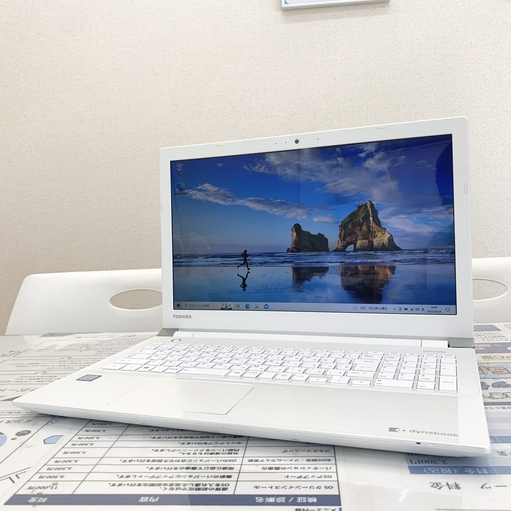 TOSHIBA Dynabook EX/56DWのオススメノートパソコン情報【PC堂 大樹寺店】