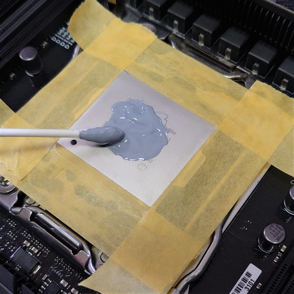 【PC堂】オススメ！CPUグリスを均一に綺麗に塗布する方法のご紹介です！！！　　　　　