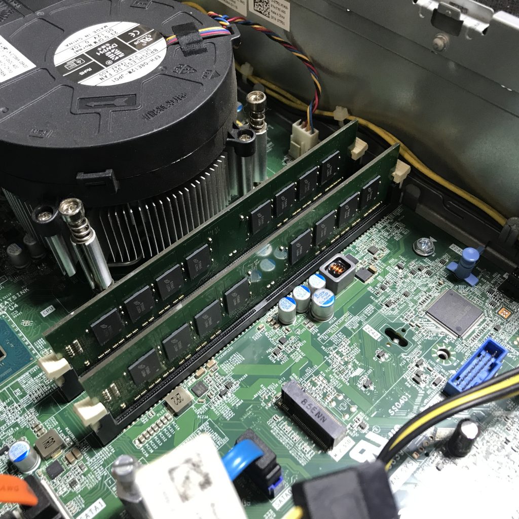 Dell・OptiPlex 3060 D11S メモリ不足によるメモリの増設 岡崎市のお客様の修理事例