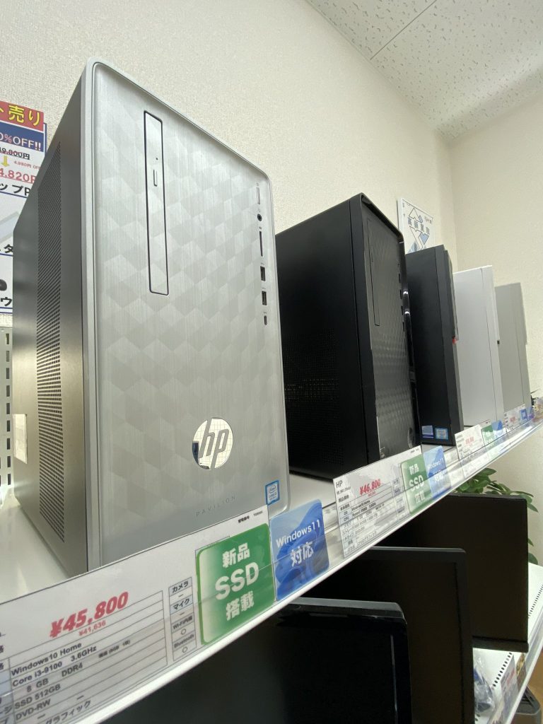 【PC堂 大樹寺店】 デスクトップパソコン お得なセット売り販売のご紹介です！！　　