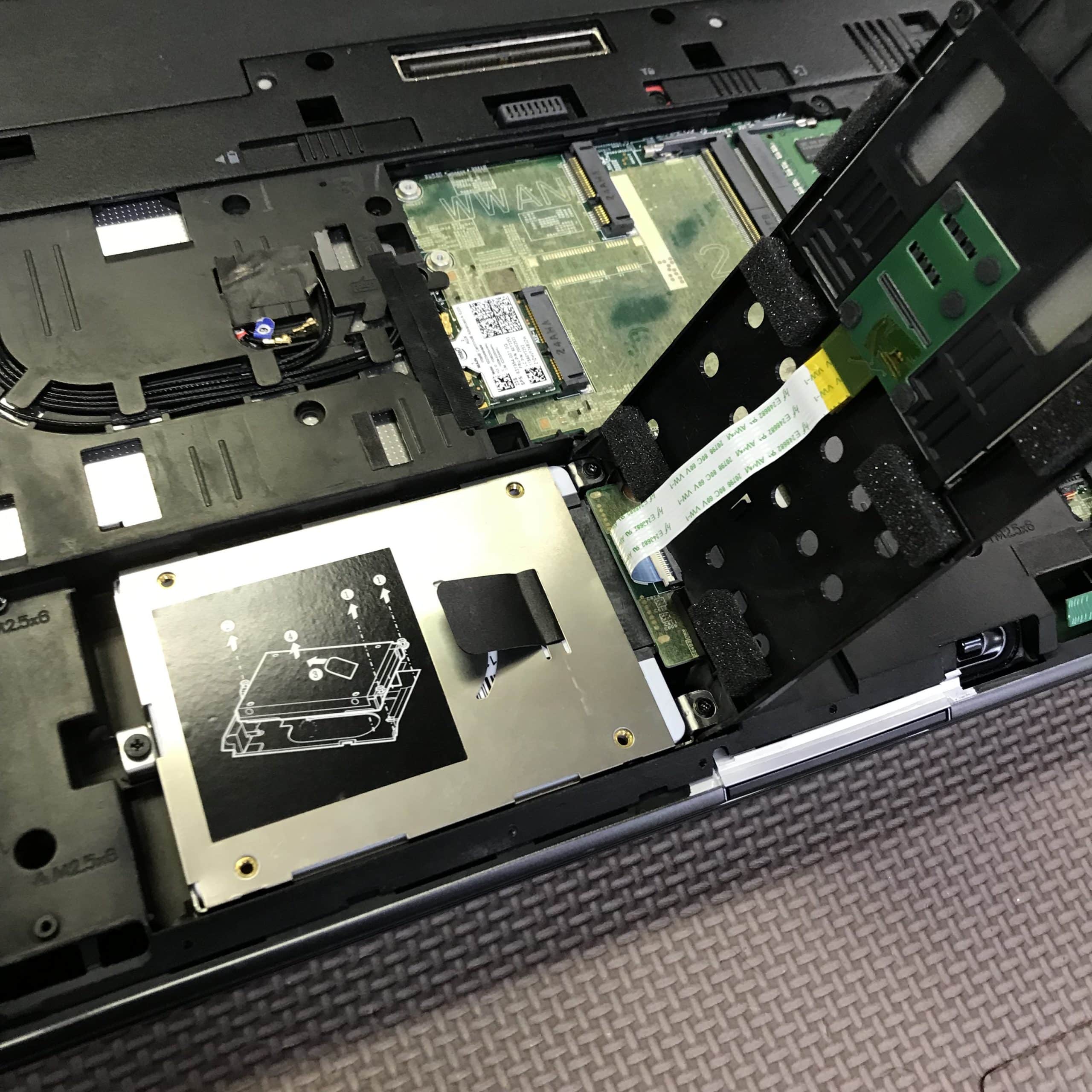 SSD換装＆メモリ増設ノートPC