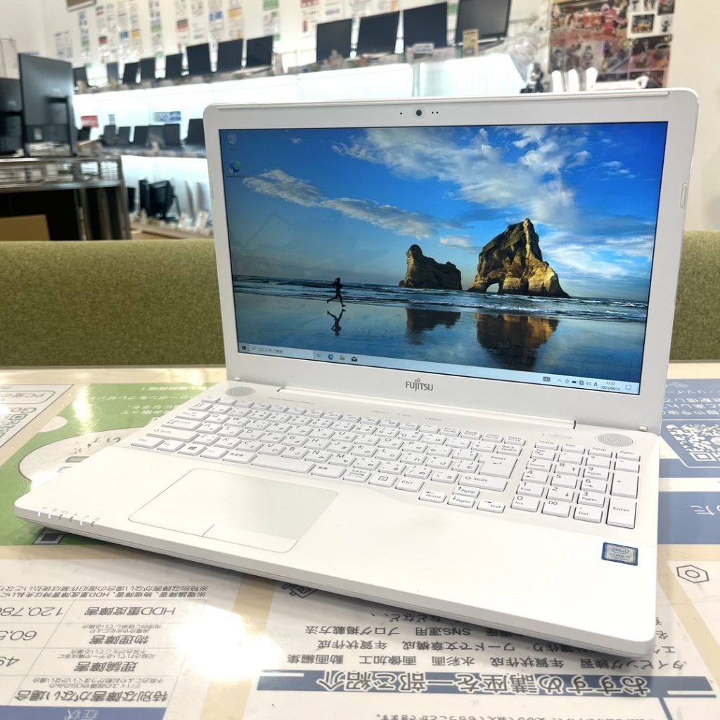 FUJITSU LIFEBOOK AH51/C3のオススメノートパソコン情報【PC堂 ウイングタウン岡崎店】