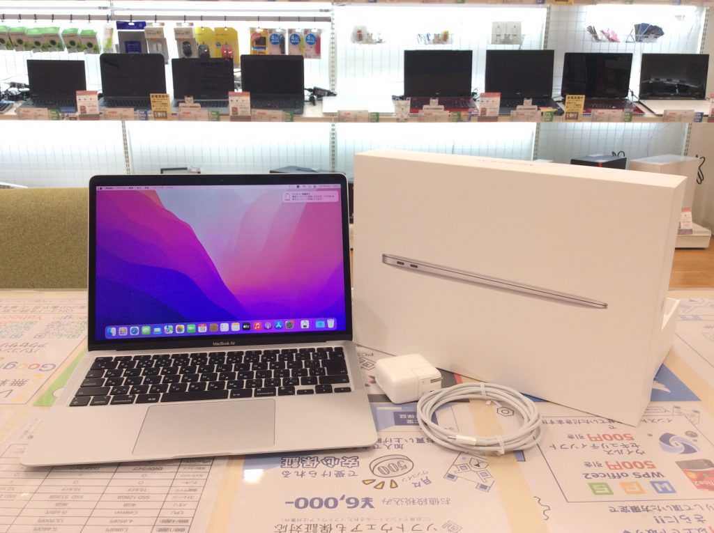 MacBook Air 13-inch A2337のオススメノートパソコン情報【PC堂 ウイングタウン岡崎店】　　