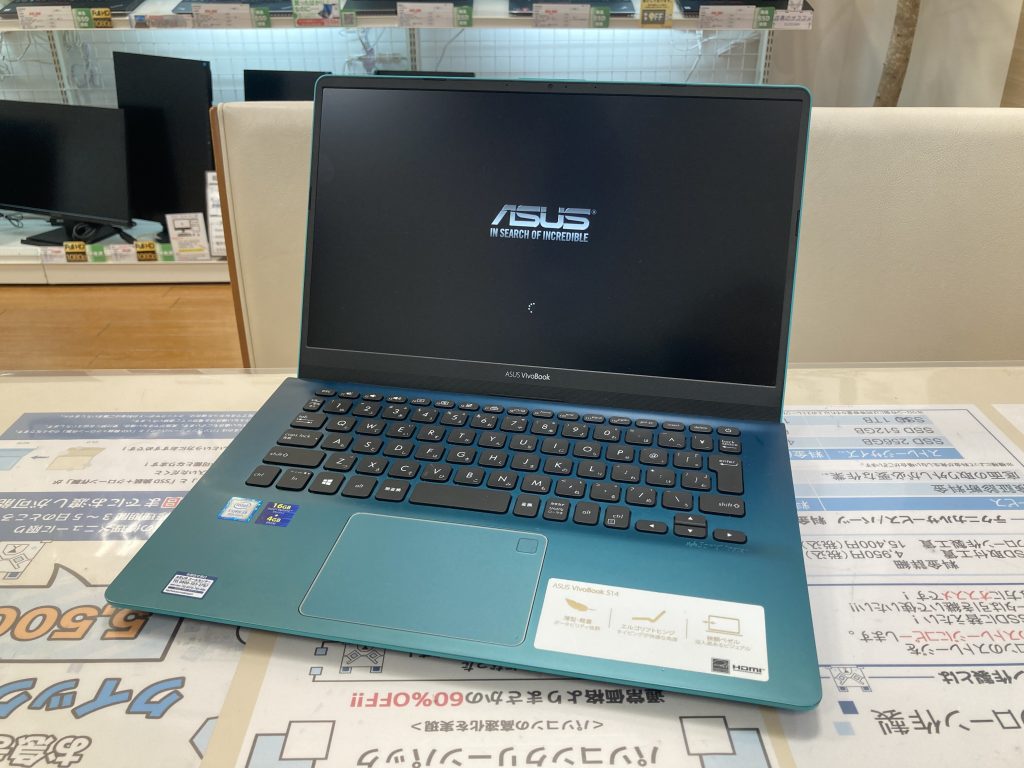 【愛知県岡崎市】動作がおそくなったノートパソコンの交換修理作業【ASUS Vivobook S430U】