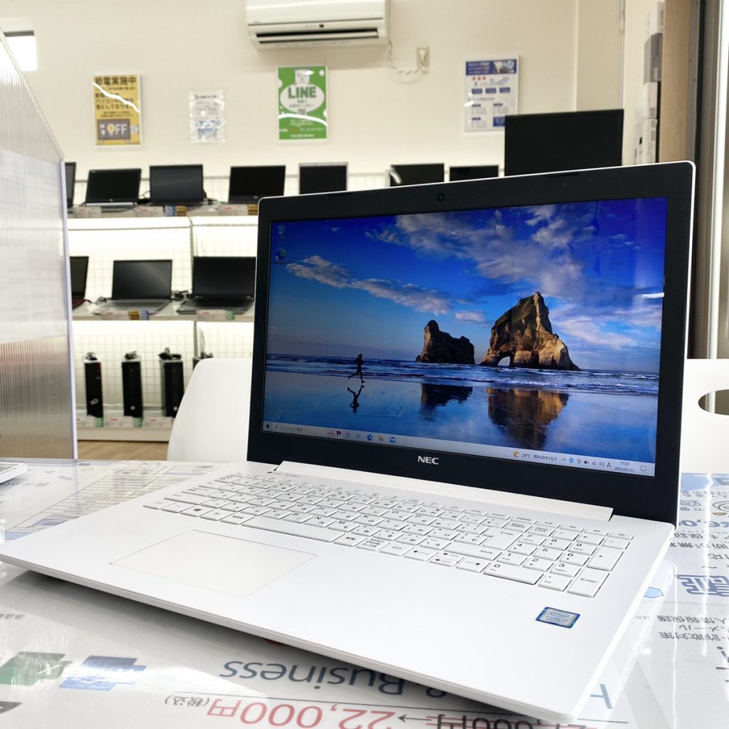 NEC LAVIE NS700/Kのオススメノートパソコン情報【PC堂 大樹寺店】