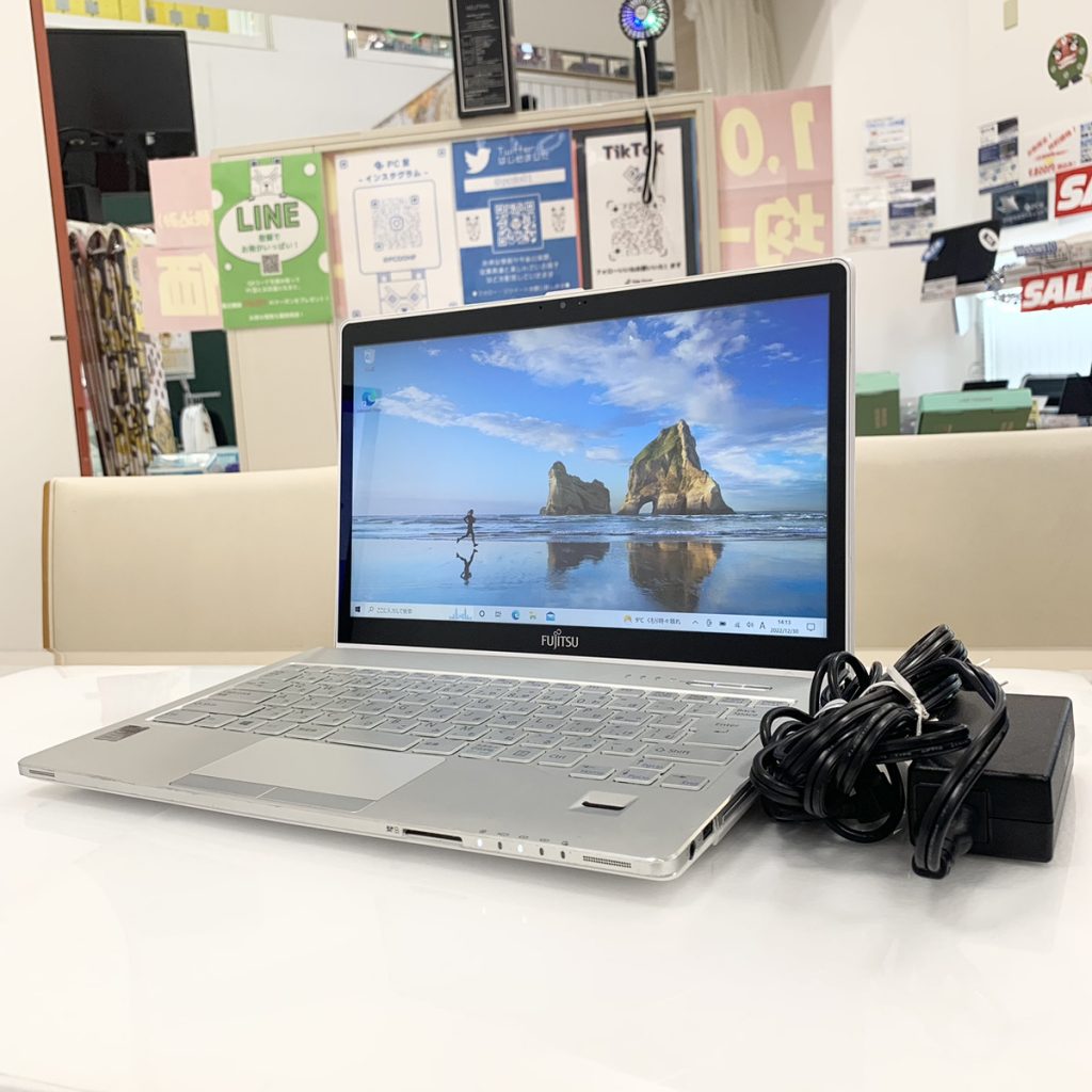 FUJITSU LIFEBOOK SH90/Tのオススメノートパソコン情報【PC堂 ウイングタウン岡崎店】