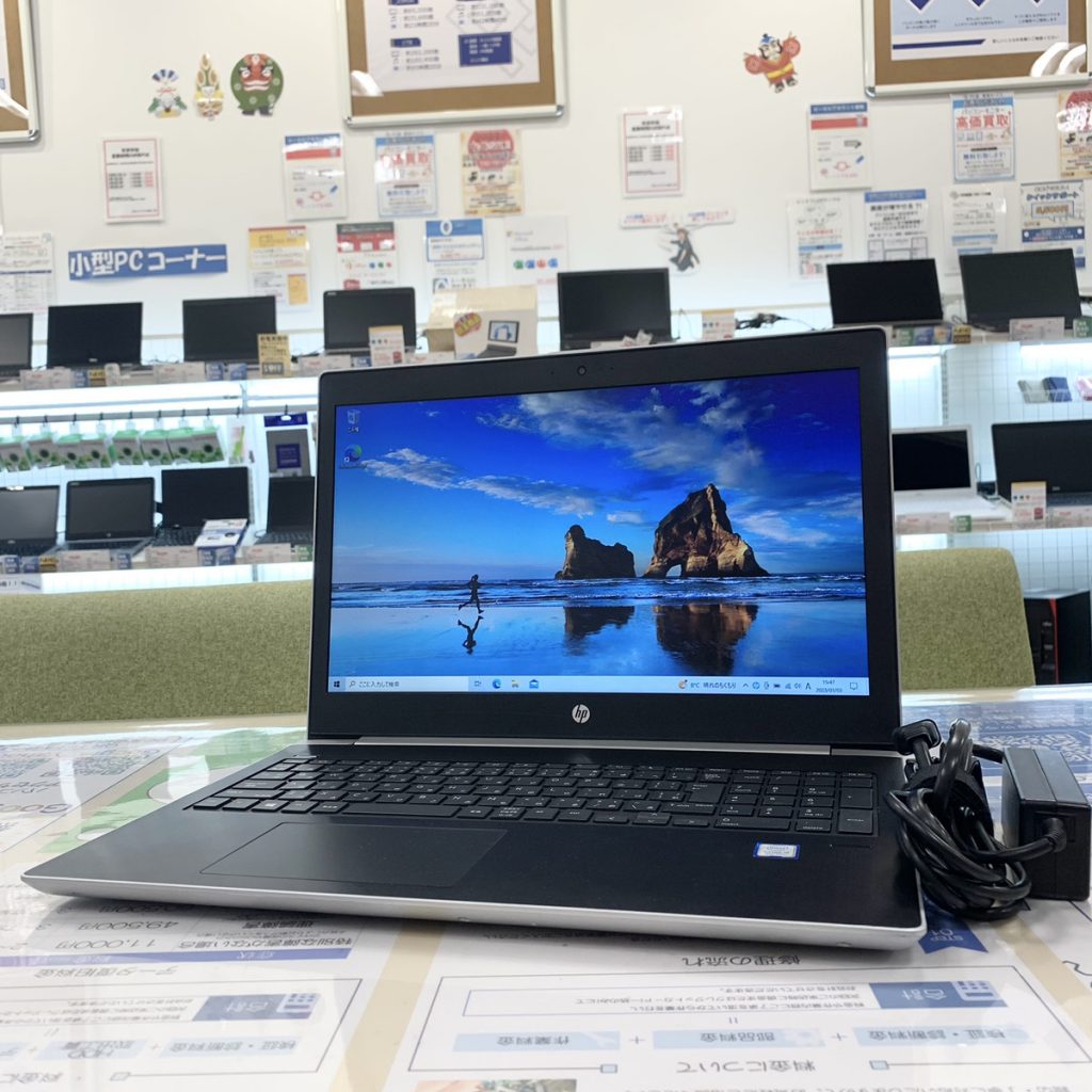 HP ProBook 450 G5のオススメノートパソコン情報【PC堂 ウイングタウン岡崎店】