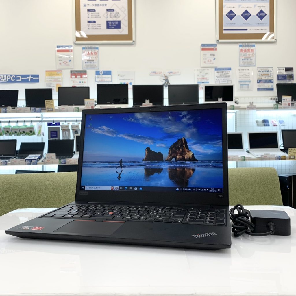Lenove ThinkPad E585のオススメノートパソコン情報【PC堂 ウイングタウン岡崎店】
