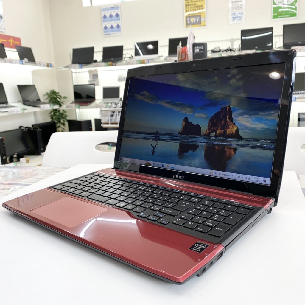 FUJITSU LIFEBOOK AH53/Mのオススメノートパソコン情報【PC堂 大樹寺店】