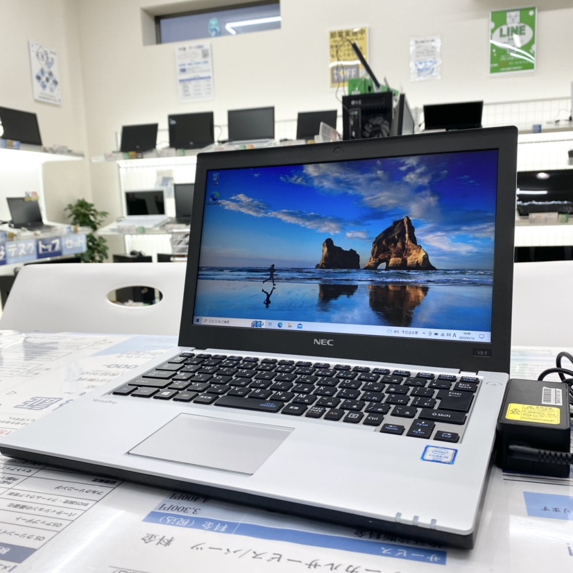 NEC Versapro VB-Tのオススメノートパソコン情報【PC堂 大樹寺店】