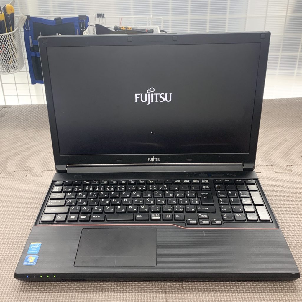 【愛知県豊田市】ストレージ不良により起動しなくなったパソコンの修理【FUJITSU LIFEBOOK AH53/D1】