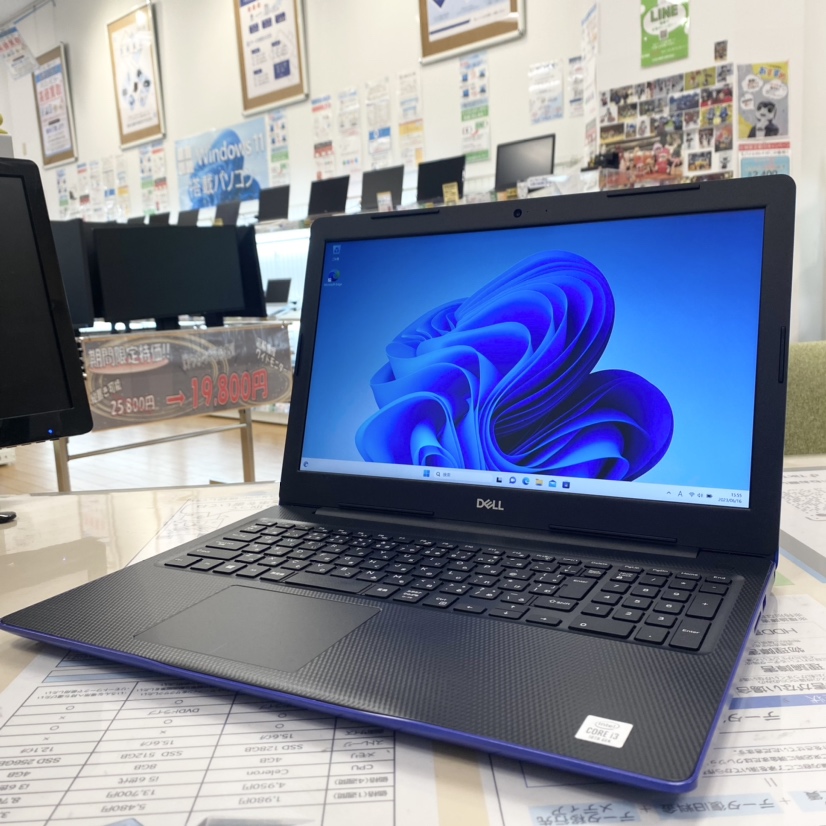 DELL Inspiron オススメノートパソコン情報【PC堂 ウイングタウン岡崎店】