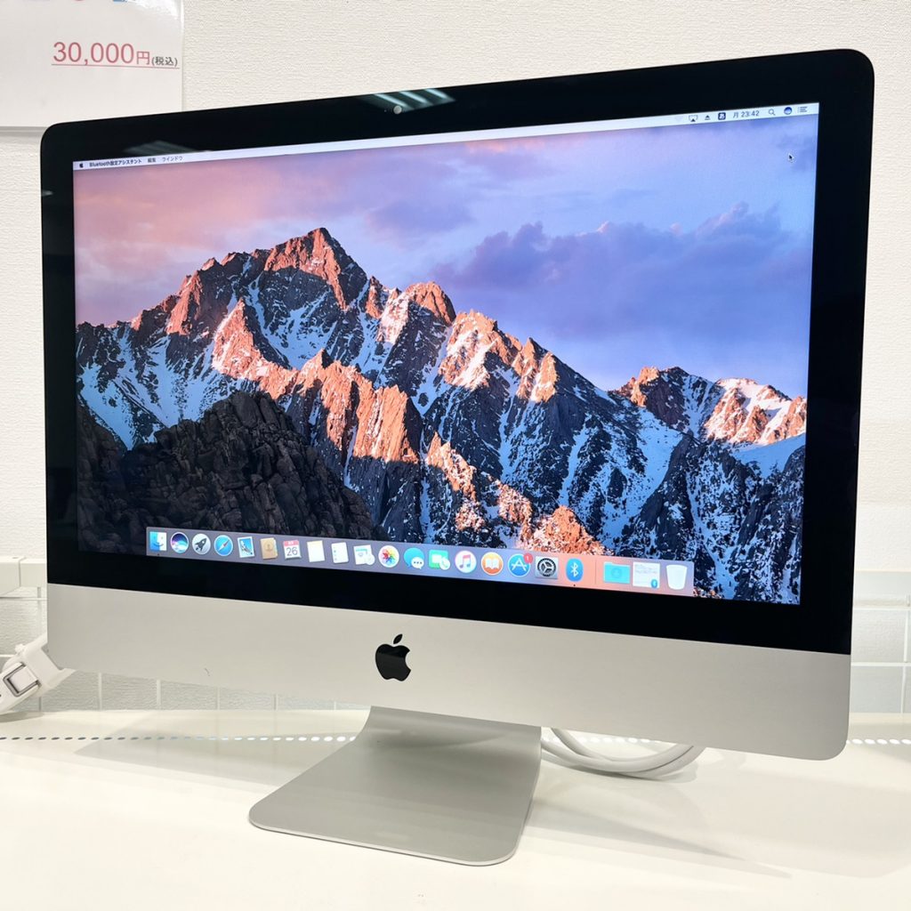 Apple iMac(21.5-inch,Late 2015)のオススメパソコン情報【PC堂 ウイングタウン岡崎店】