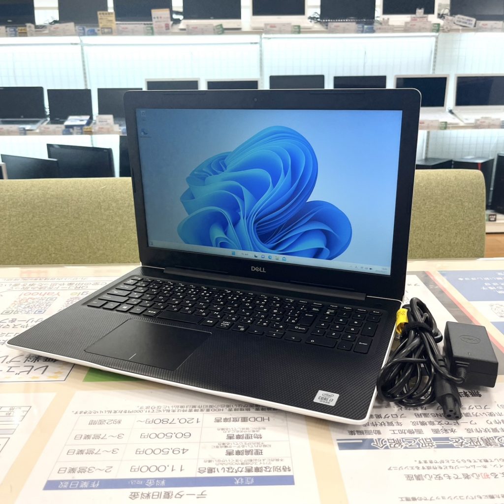 DELL Inspiron 3593のオススメノートパソコン情報【PC堂 ウイングタウン岡崎店】