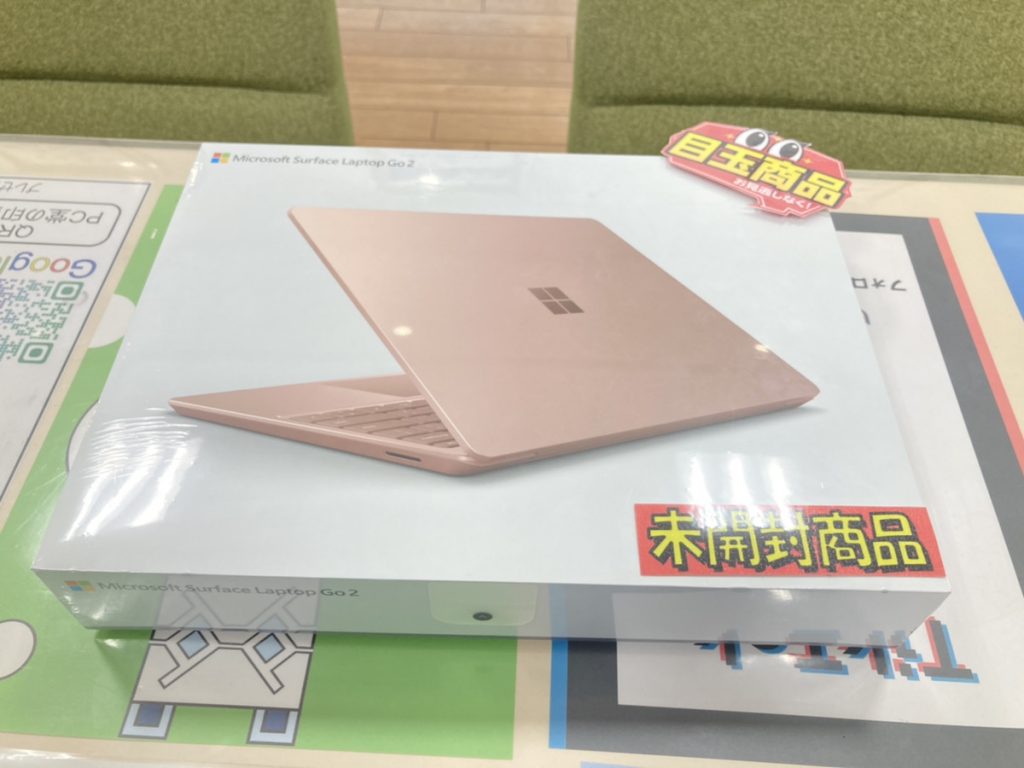 Microsoft Laptop Go2 未開封商品！ オススメノートパソコン情報【PC堂 ウイングタウン岡崎店】　　