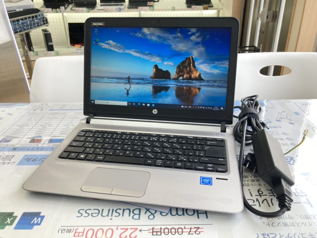 HP ProBook 430 G3のオススメノートパソコン情報【PC堂 大樹寺店】　　