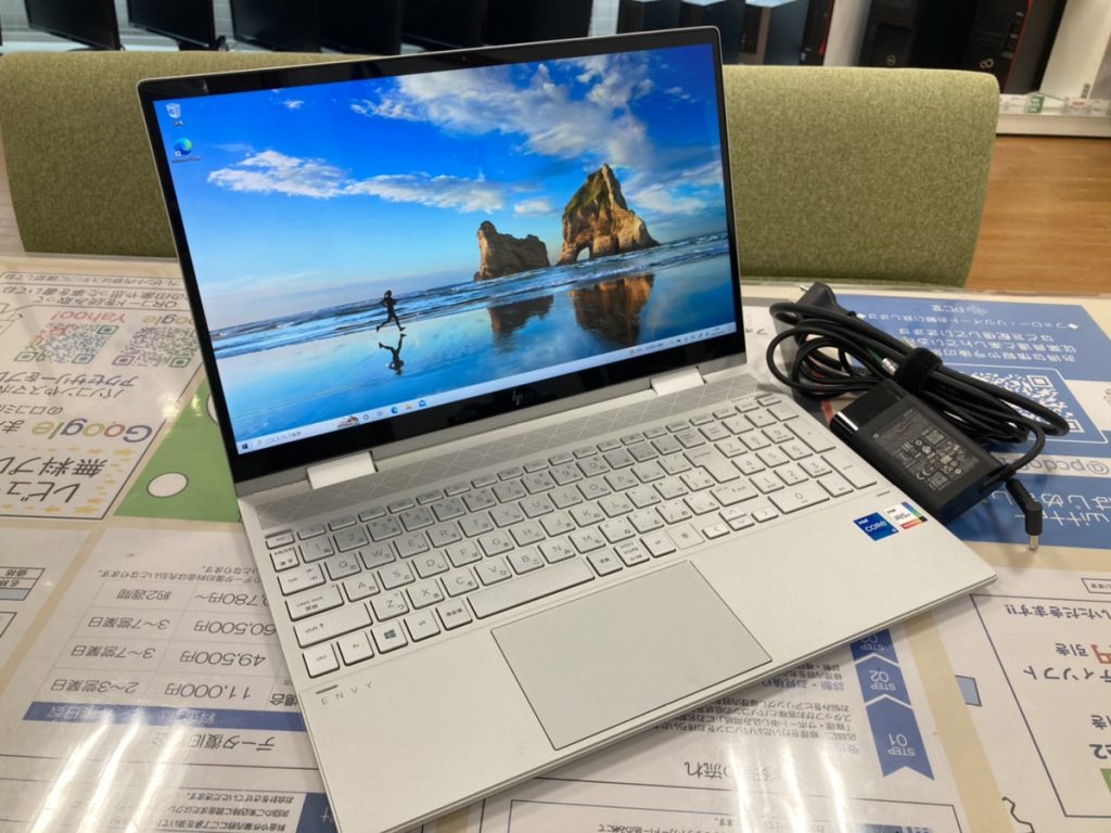 HP ENVY 15-ed1506TUのオススメノートパソコン情報【PC堂 ウイングタウン岡崎店】　