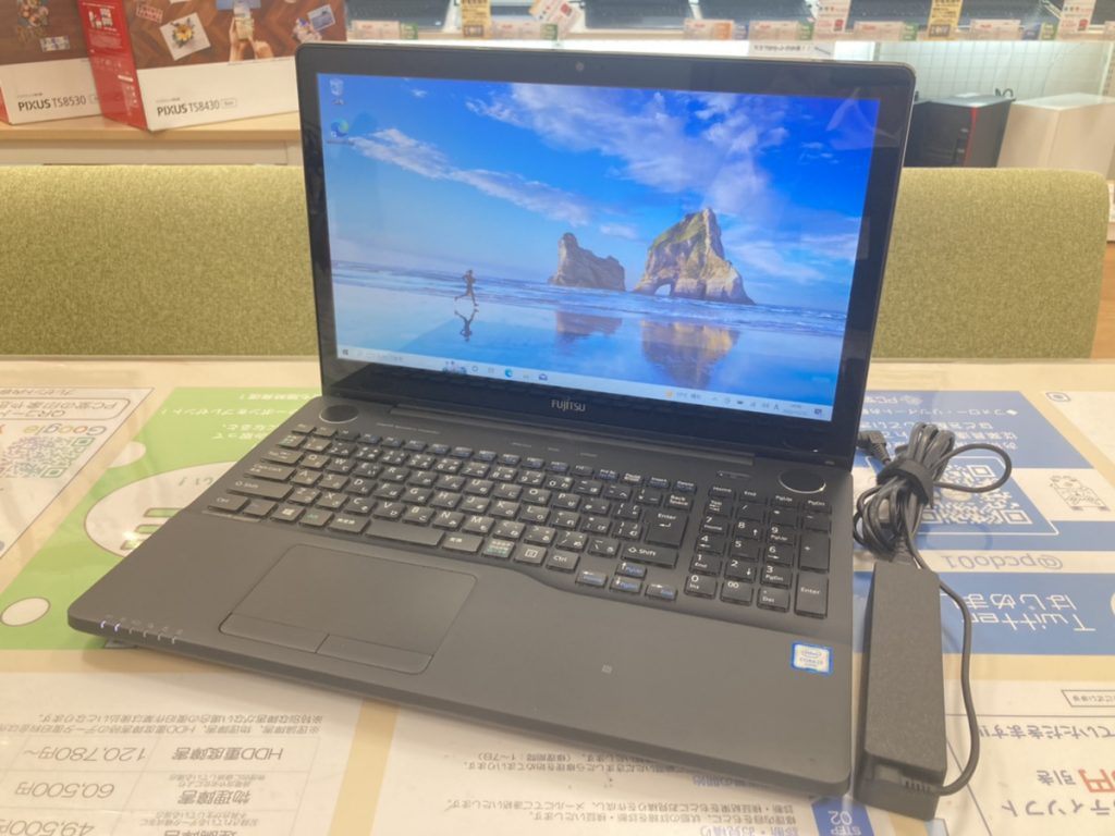 FUJITSU LIFE BOOK AH77/Wのオススメノートパソコン情報【PC堂 ウイングタウン岡崎店】