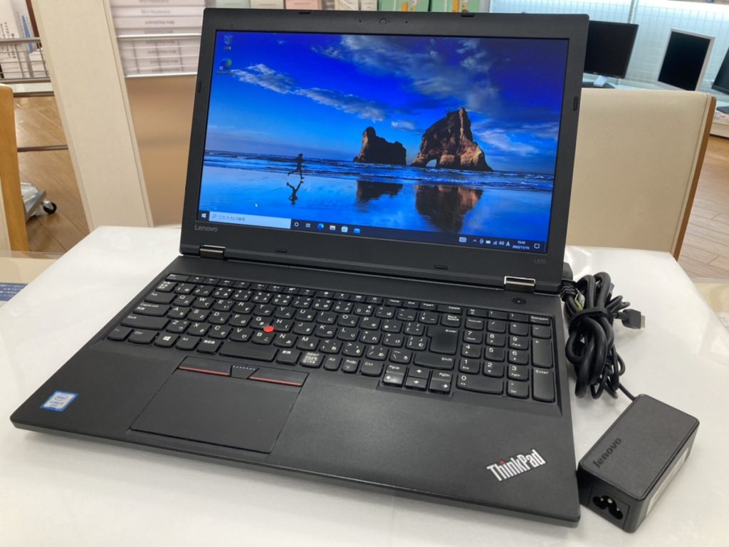 Lenovo ThinkPad L570のオススメノートパソコン情報【PC堂 ウイングタウン岡崎店】