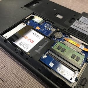 NEC・VersaPro VKM16X-5 クローン作製＋HDDからSSDへ換装 豊田市の 