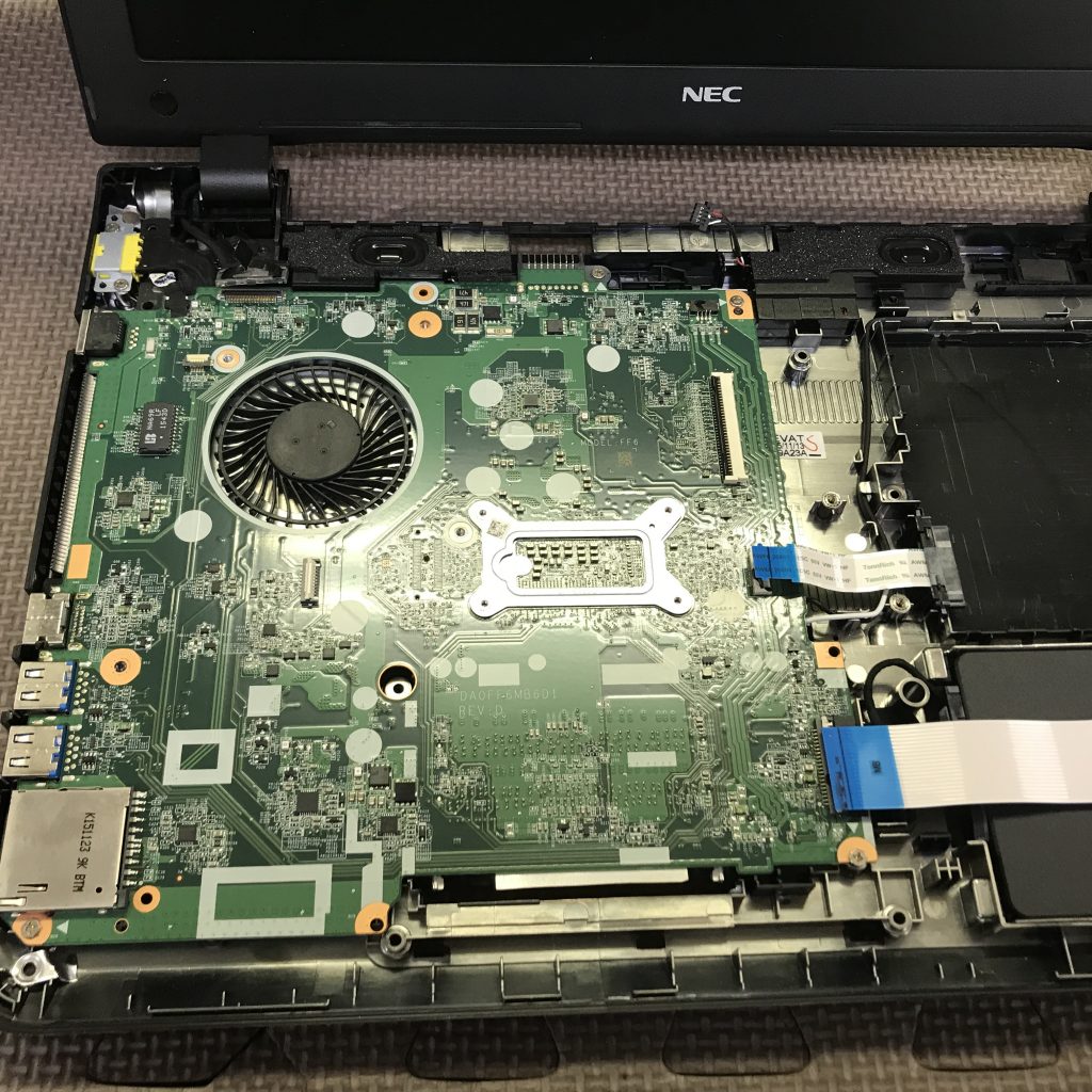 NEC・VersaPro  起動しないパソコンのCMOS電池交換   豊田市のお客様の修理事例