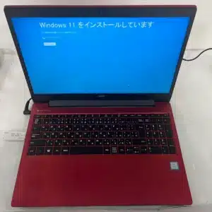 パソコン修理(4) SSDへのOSインストール作業