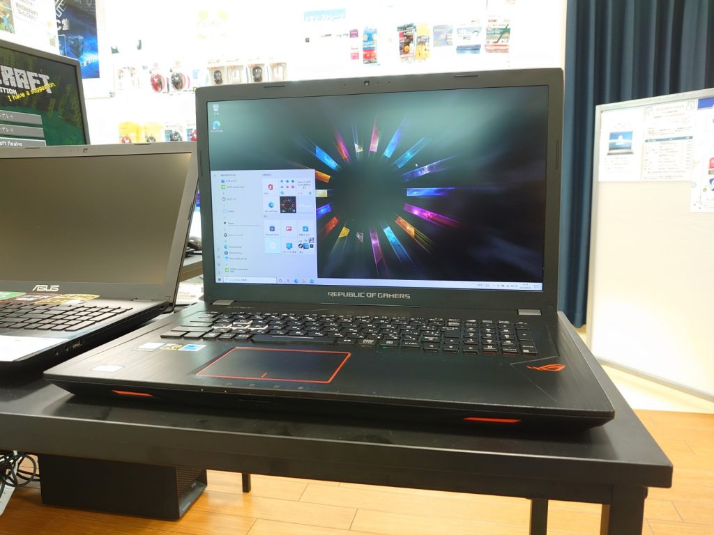 ASUS ROG STRIXのオススメゲーミングノートパソコン情報【PC堂 ウイングタウン岡崎店】　　