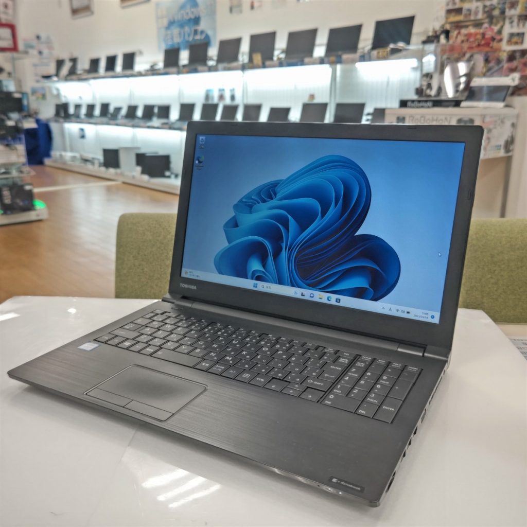 TOSHIBA dynabook B65/J オススメノートパソコン情報【PC堂 ウイングタウン岡崎店】