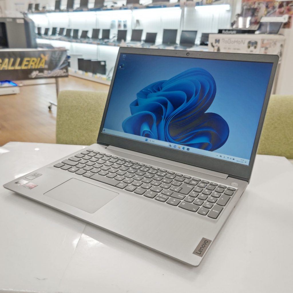 Lenovo Ideapad 3 15ADA05 オススメノートパソコン情報【PC堂 ウイングタウン岡崎店】