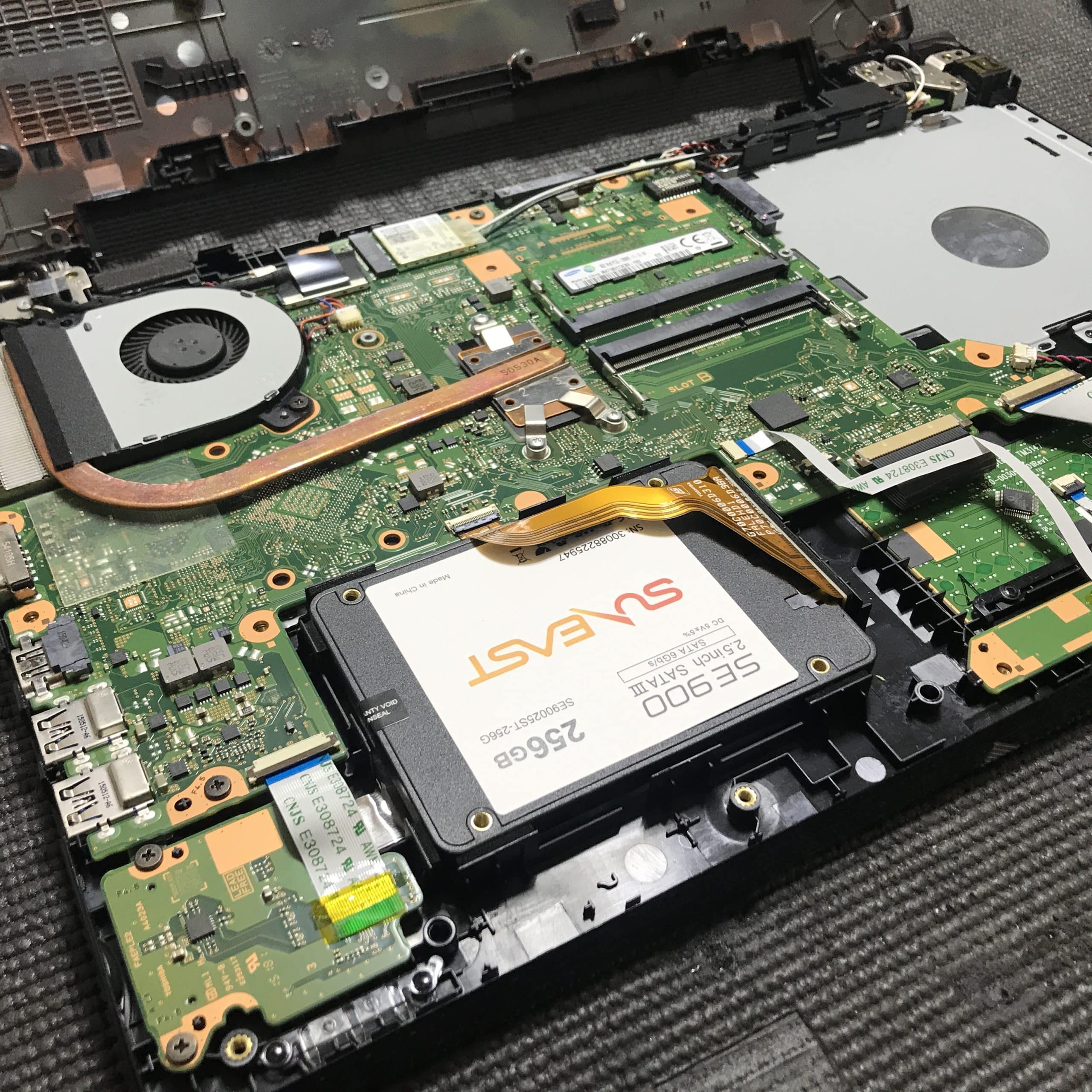 TOSHIBA・Dynabook B35/R パソコンクリーンパック＋SSD換装 岡崎市の