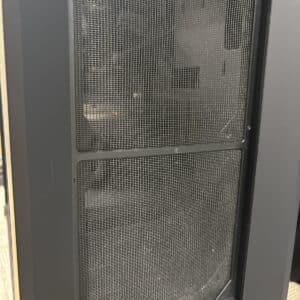 デスクトップPCのフロントフィルター清掃後の状態