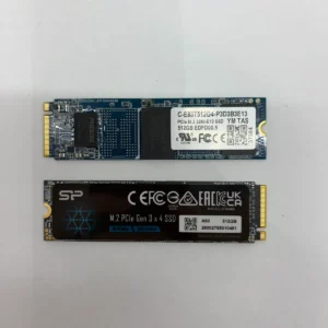 交換前と交換後のSSD比較