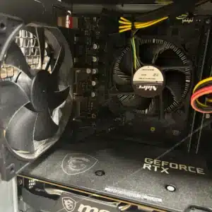 清掃後のケース内部別アングル