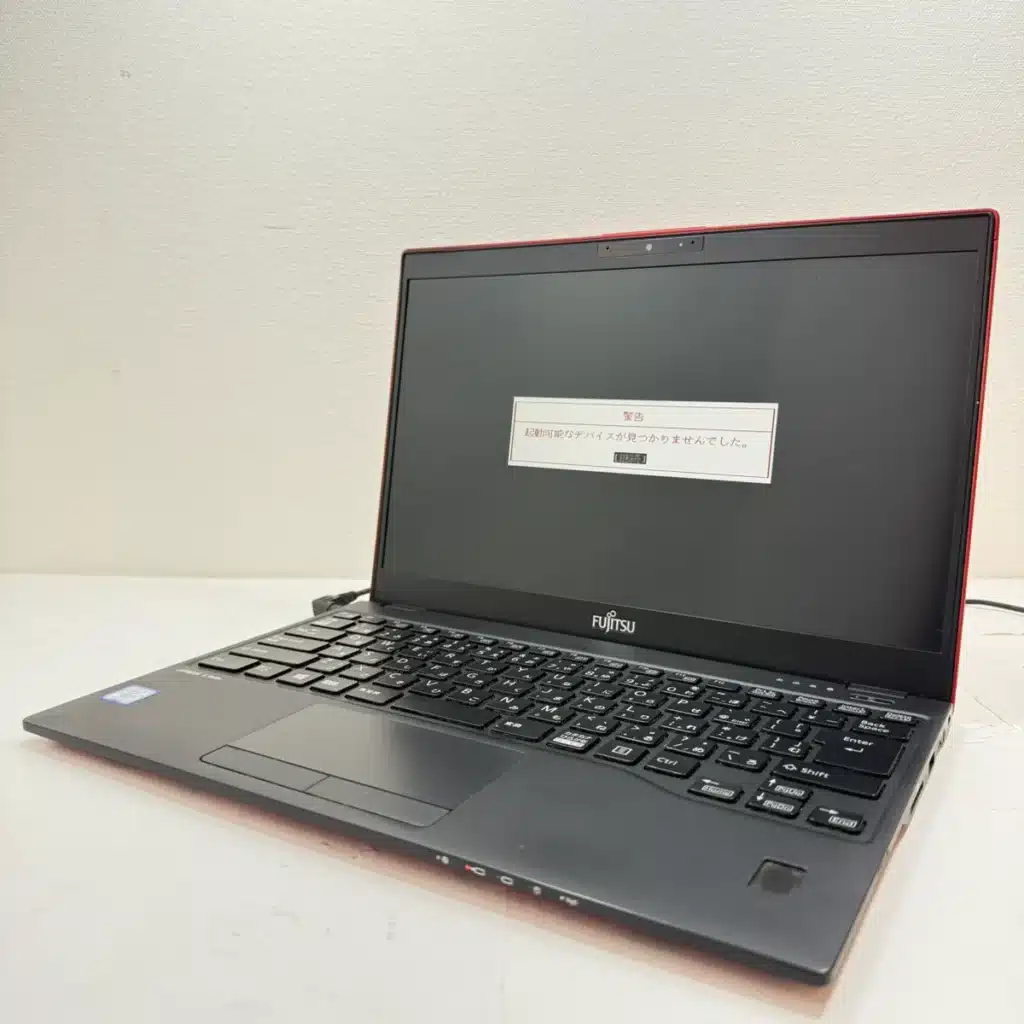 岡崎市のパソコン修理｜OS起動不可の故障をSSD交換で解決！【FUJITSU LIFEBOOK U939/B】PC堂ウイングタウン岡崎店
