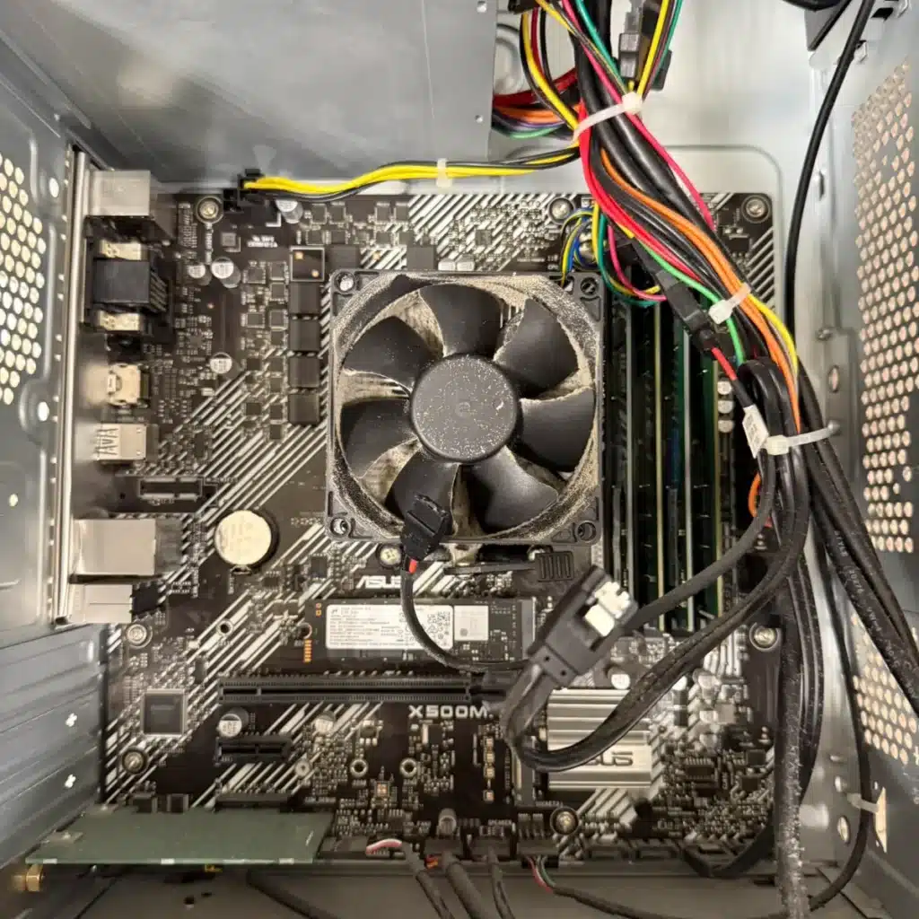 【パソコン内部清掃】岡崎市のPCクリーニングはPC堂にお任せ！当日返却も！【ASUSデスクトップPC】