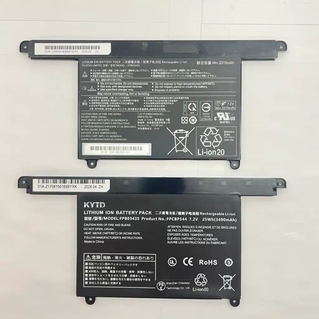 【バッテリー交換】バッテリーの消耗が早い！ FUJITSU LIFEBOOK UH90/D2 　【PC堂ウイングタウン岡崎店】